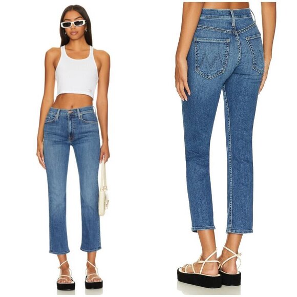 💕MOTHER💕 The Mid Rise Rider Ankle Jeans ~ Right On 27 NWT - Picture 9 of 16